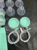 Máy hút sữa điện đôi Motif Twist màu xanh (còn box) - Ảnh 16