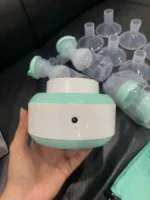 Máy hút sữa điện đôi Motif Twist màu xanh (còn box) - Ảnh 19