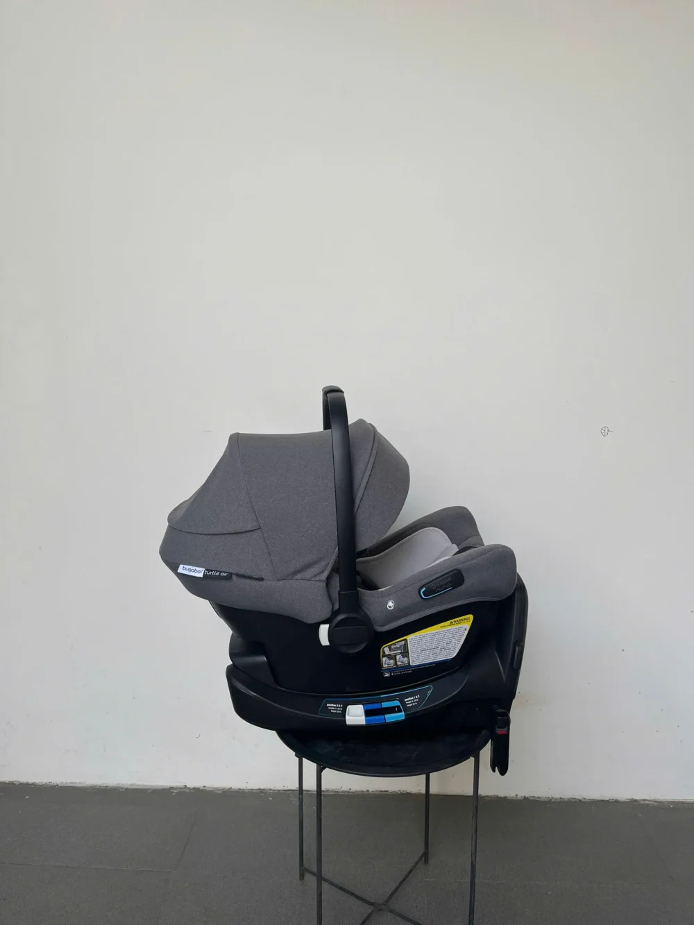 Nôi carseat Bugaboo Turtle Air by Nuna kèm base isofix (màu xám) - Ảnh 11