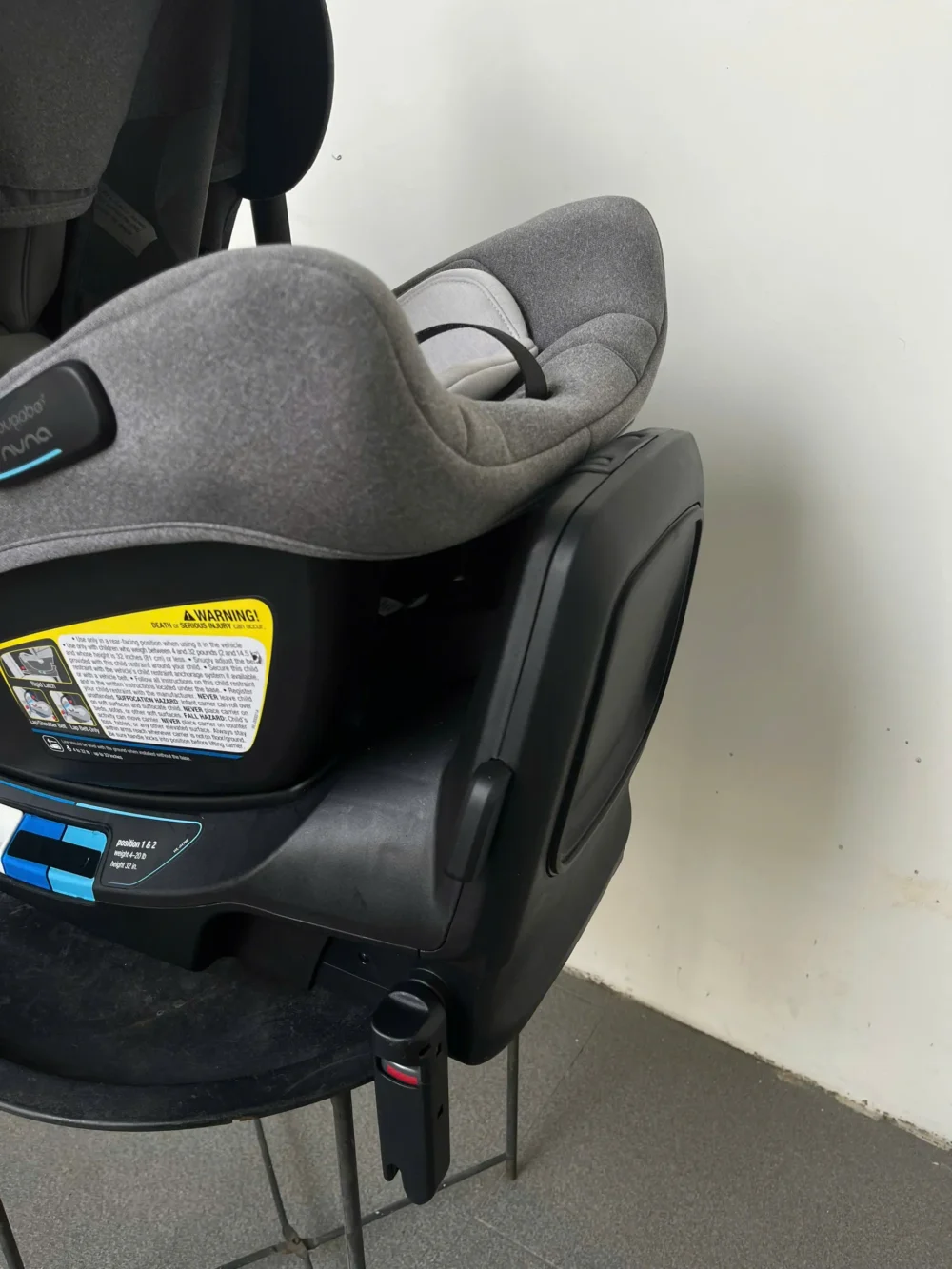 Nôi carseat Bugaboo Turtle Air by Nuna kèm base isofix (màu xám) - Ảnh 19