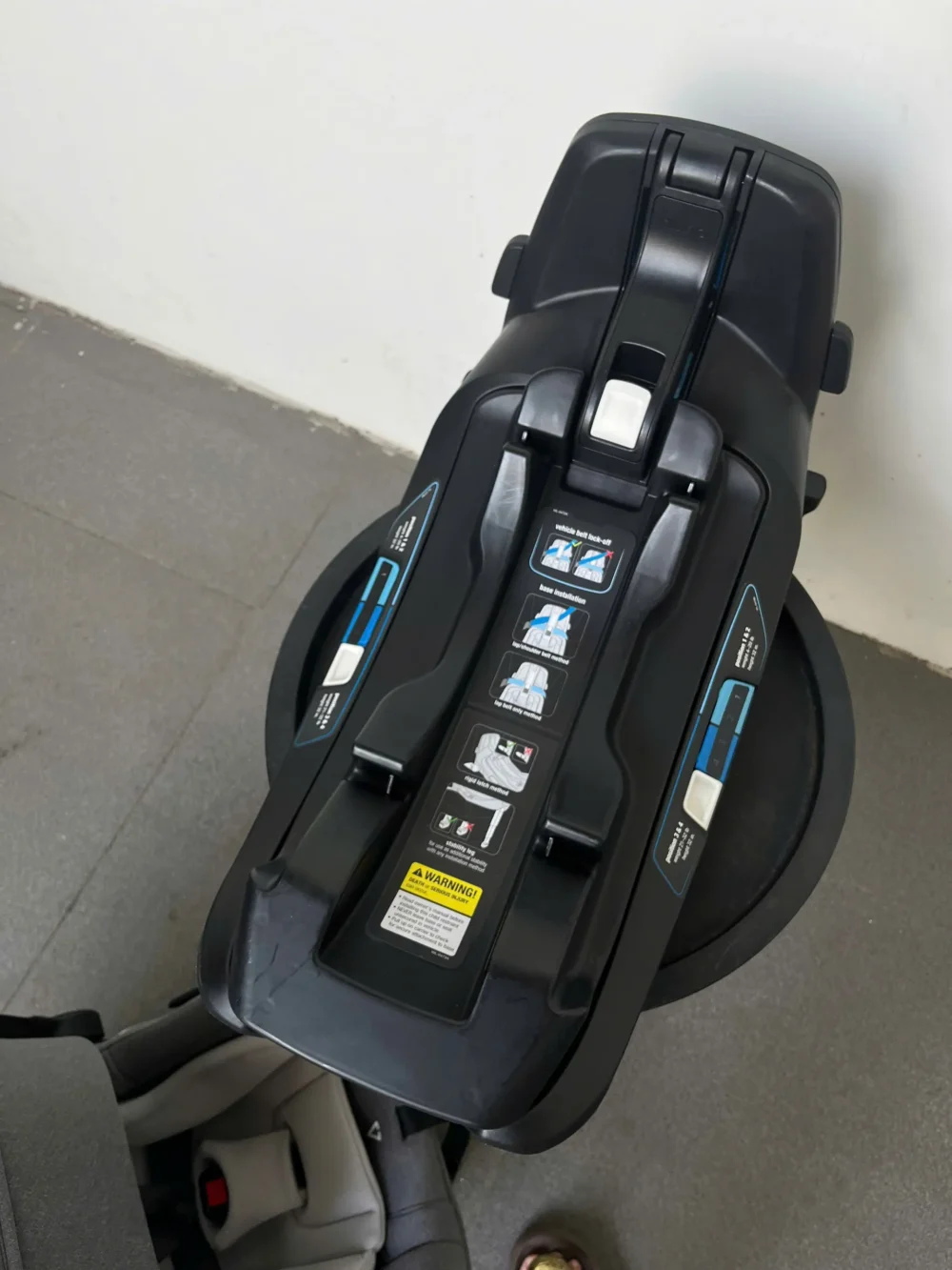 Nôi carseat Bugaboo Turtle Air by Nuna kèm base isofix (màu xám) - Ảnh 6
