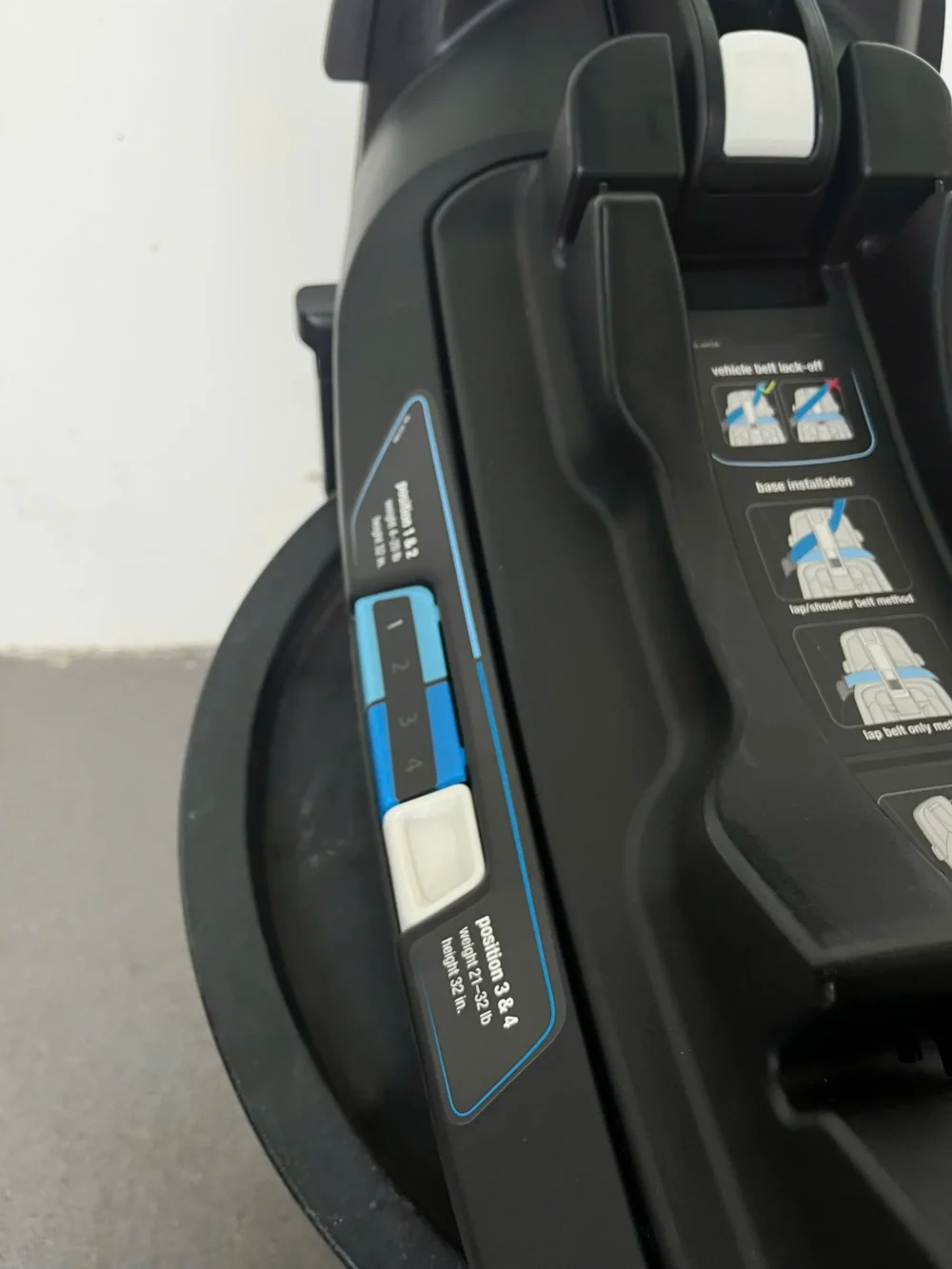 Nôi carseat Bugaboo Turtle Air by Nuna kèm base isofix (màu xám) - Ảnh 8