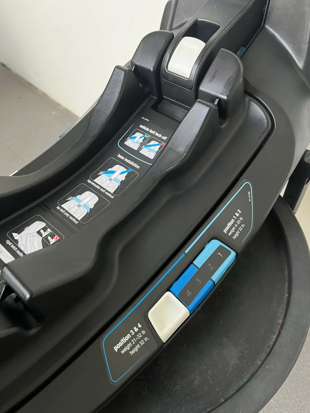 Nôi carseat Bugaboo Turtle Air by Nuna kèm base isofix (màu xám) - Ảnh 9