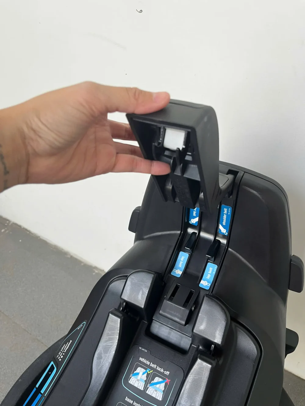 Nôi carseat Bugaboo Turtle Air by Nuna kèm base isofix (màu xám) - Ảnh 10