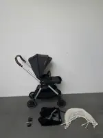 Xe đẩy Nuna triv màu xám đậm khung xám (kèm phụ kiện: màn chắn muỗi, móc treo đồ) - Ảnh 30