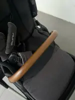 Xe đẩy Nuna triv màu xám đậm khung xám (kèm phụ kiện: màn chắn muỗi, móc treo đồ) - Ảnh 15