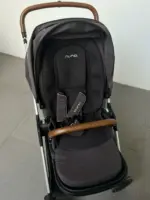 Xe đẩy Nuna triv màu xám đậm khung xám (kèm phụ kiện: màn chắn muỗi, móc treo đồ) - Ảnh 17