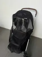 Xe đẩy Nuna triv màu xám đậm khung xám (kèm phụ kiện: màn chắn muỗi, móc treo đồ) - Ảnh 24