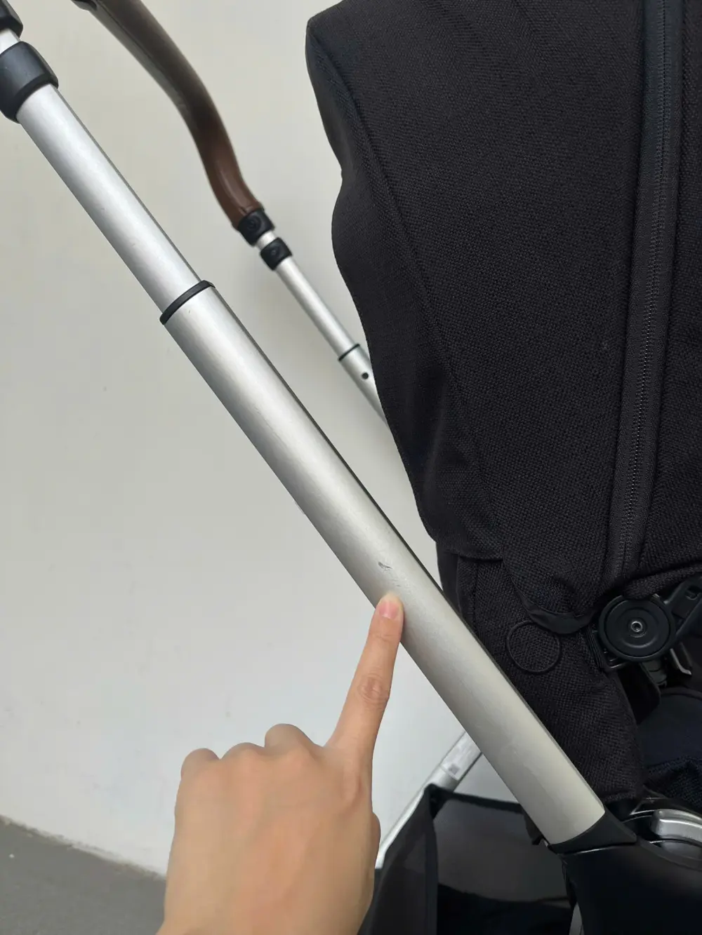 Xe đẩy Nuna triv màu đen khung xám 0-4 tuổi tối đa 22kg - Ảnh 18