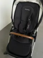 Xe đẩy Nuna triv màu đen khung xám 0-4 tuổi tối đa 22kg - Ảnh 2