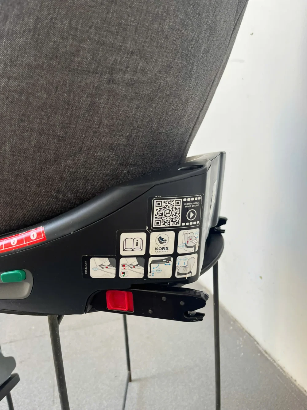 Ghế ngồi ô tô Cybex sirona plus kèm base isofix (màu xám be) - Ảnh 6