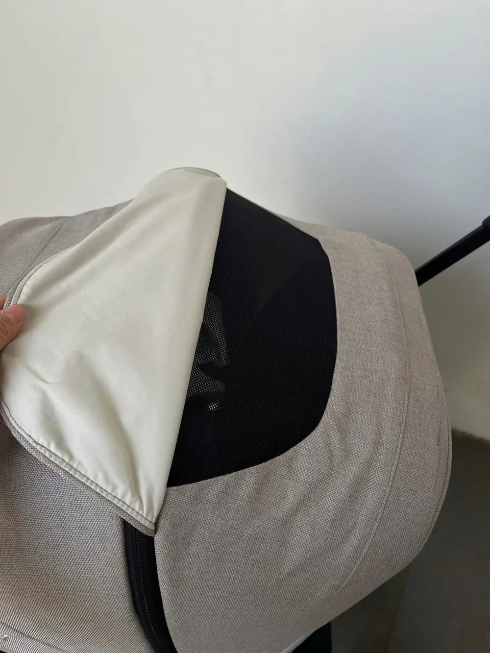 Xe đẩy Nuna triv màu xám be khung đen 0-4 tuổi tối đa 22kg - Ảnh 5