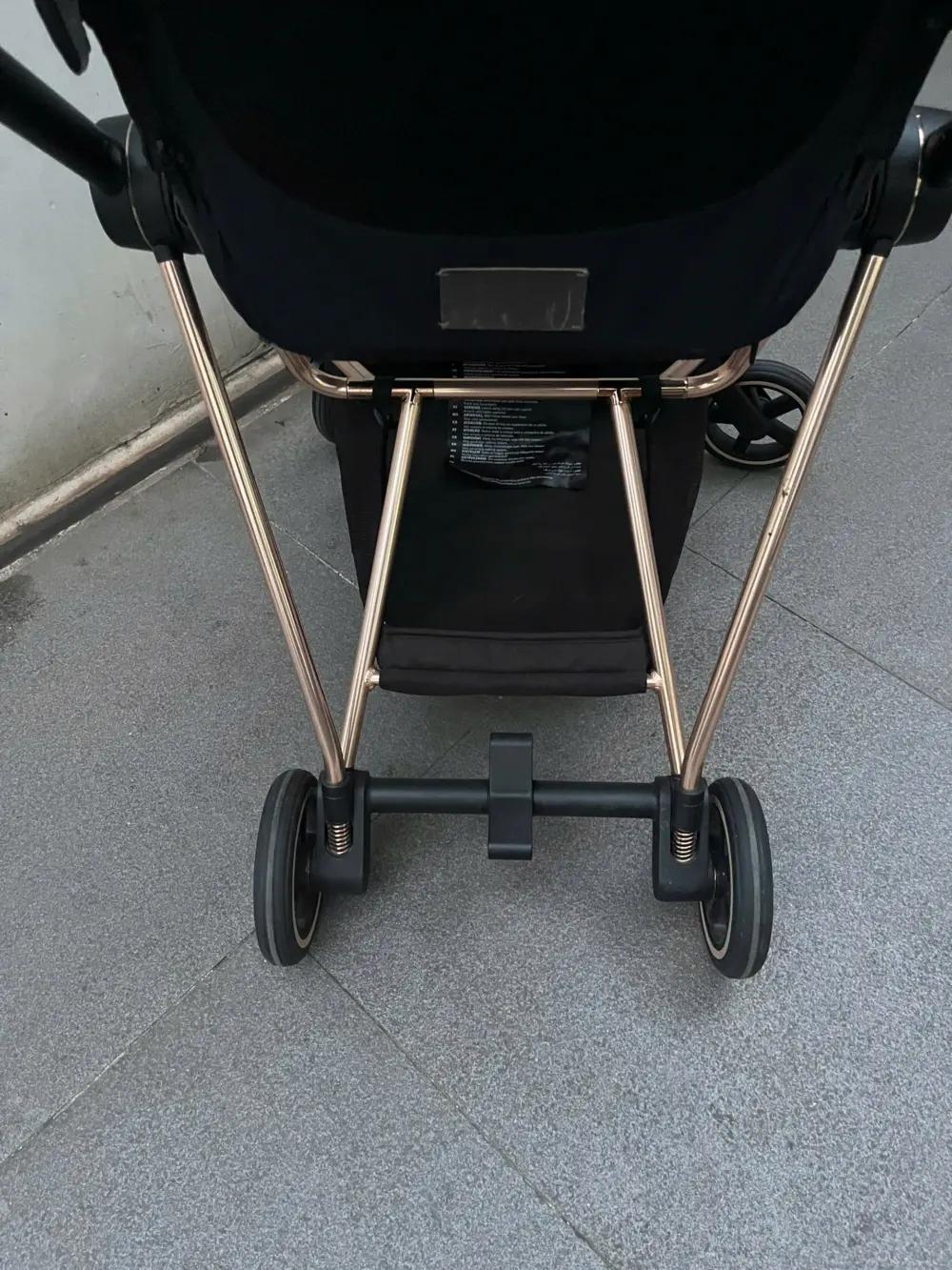 Xe đẩy Cybex mios 2 màu đen khung rose gold 0-4 tuổi tối đa 22kg - Ảnh 15
