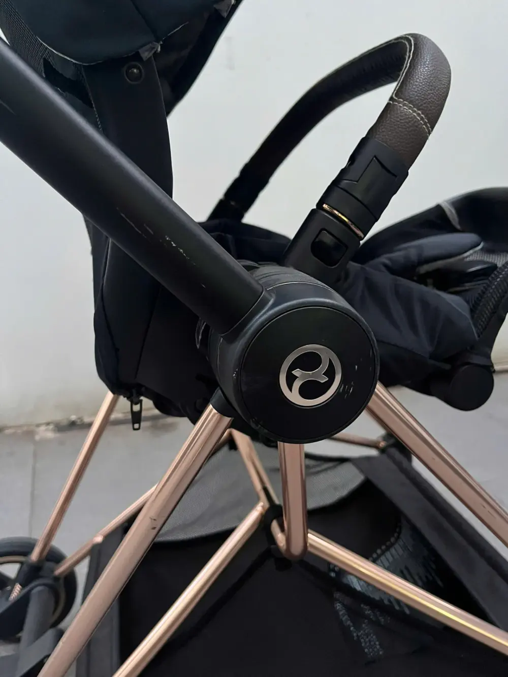 Xe đẩy Cybex mios 2 màu đen khung rose gold 0-4 tuổi tối đa 22kg - Ảnh 20