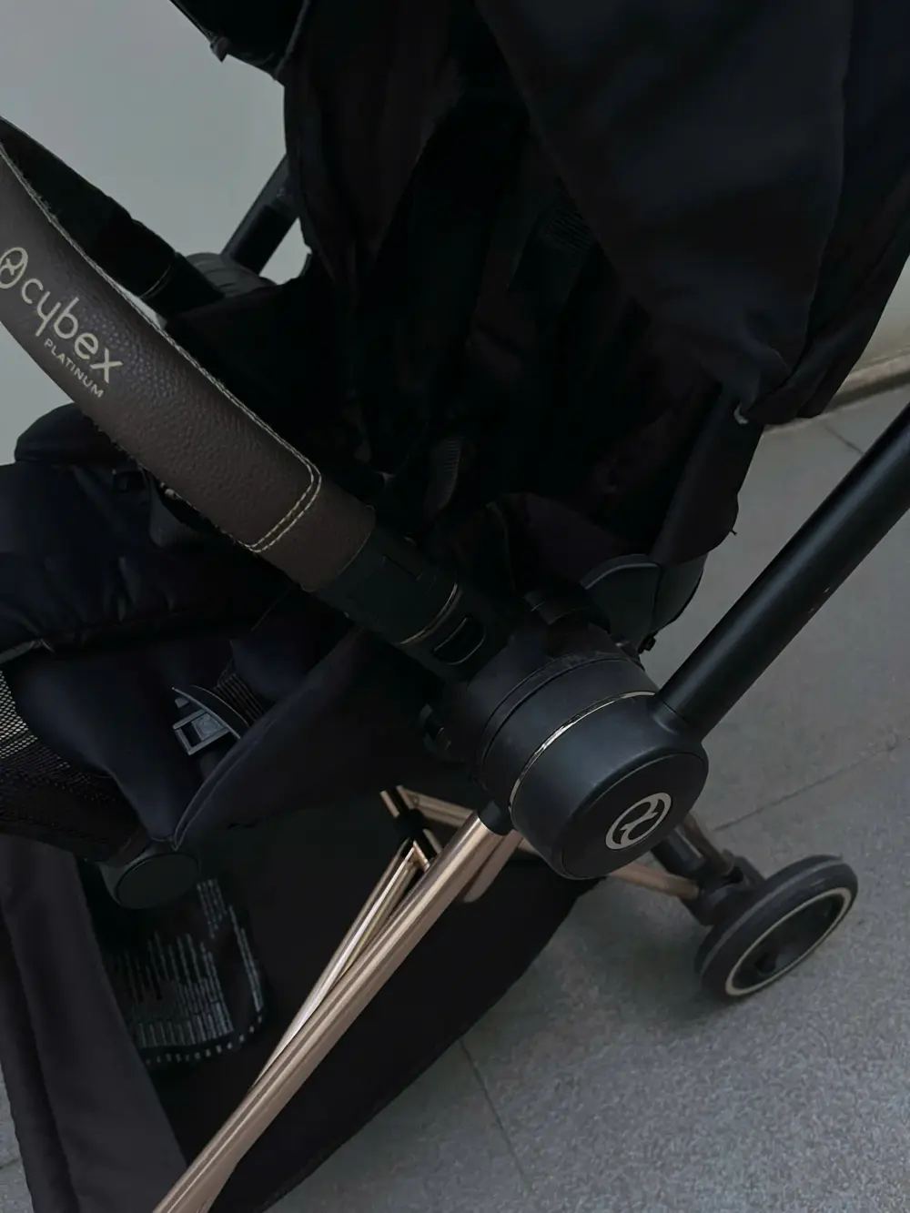 Xe đẩy Cybex mios 2 màu đen khung rose gold 0-4 tuổi tối đa 22kg - Ảnh 27