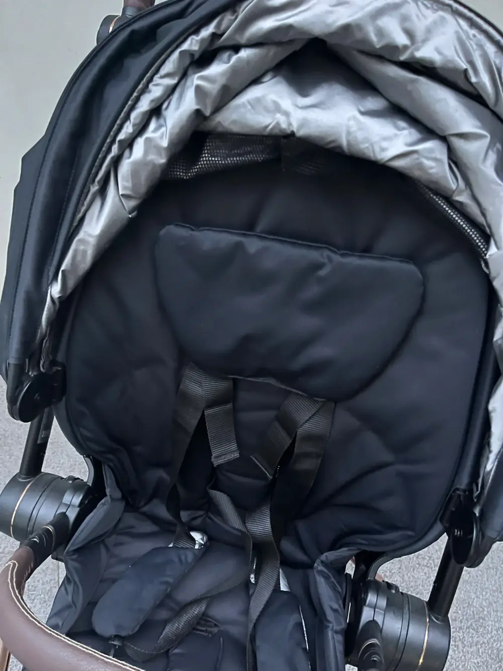 Xe đẩy Cybex mios 2 màu đen khung rose gold 0-4 tuổi tối đa 22kg - Ảnh 3