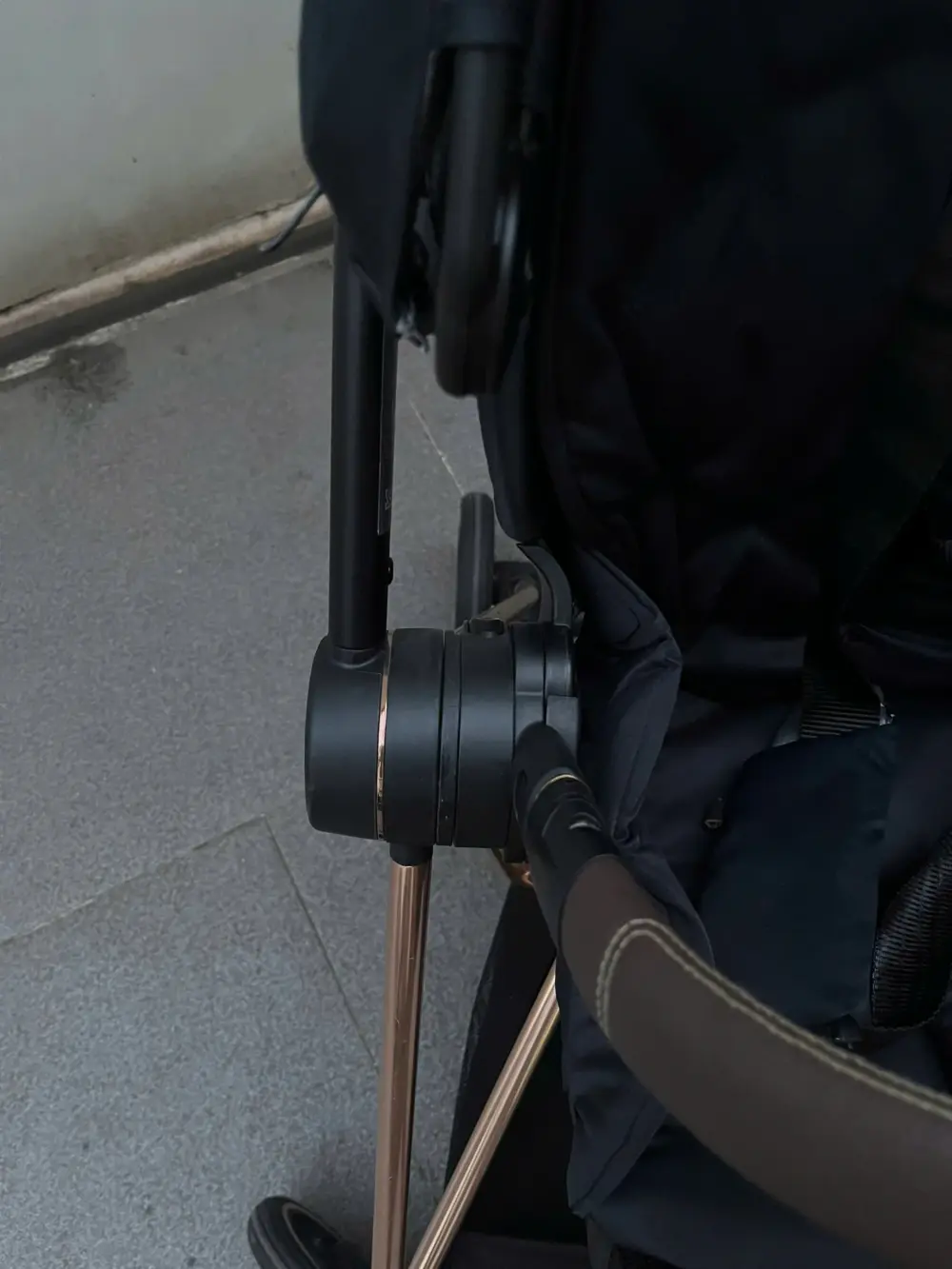 Xe đẩy Cybex mios 2 màu đen khung rose gold 0-4 tuổi tối đa 22kg - Ảnh 5