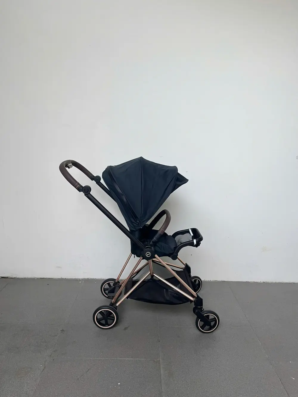 Xe đẩy Cybex mios 2 màu đen khung rose gold (2) 0-4 tuổi tối đa 22kg - Ảnh 10