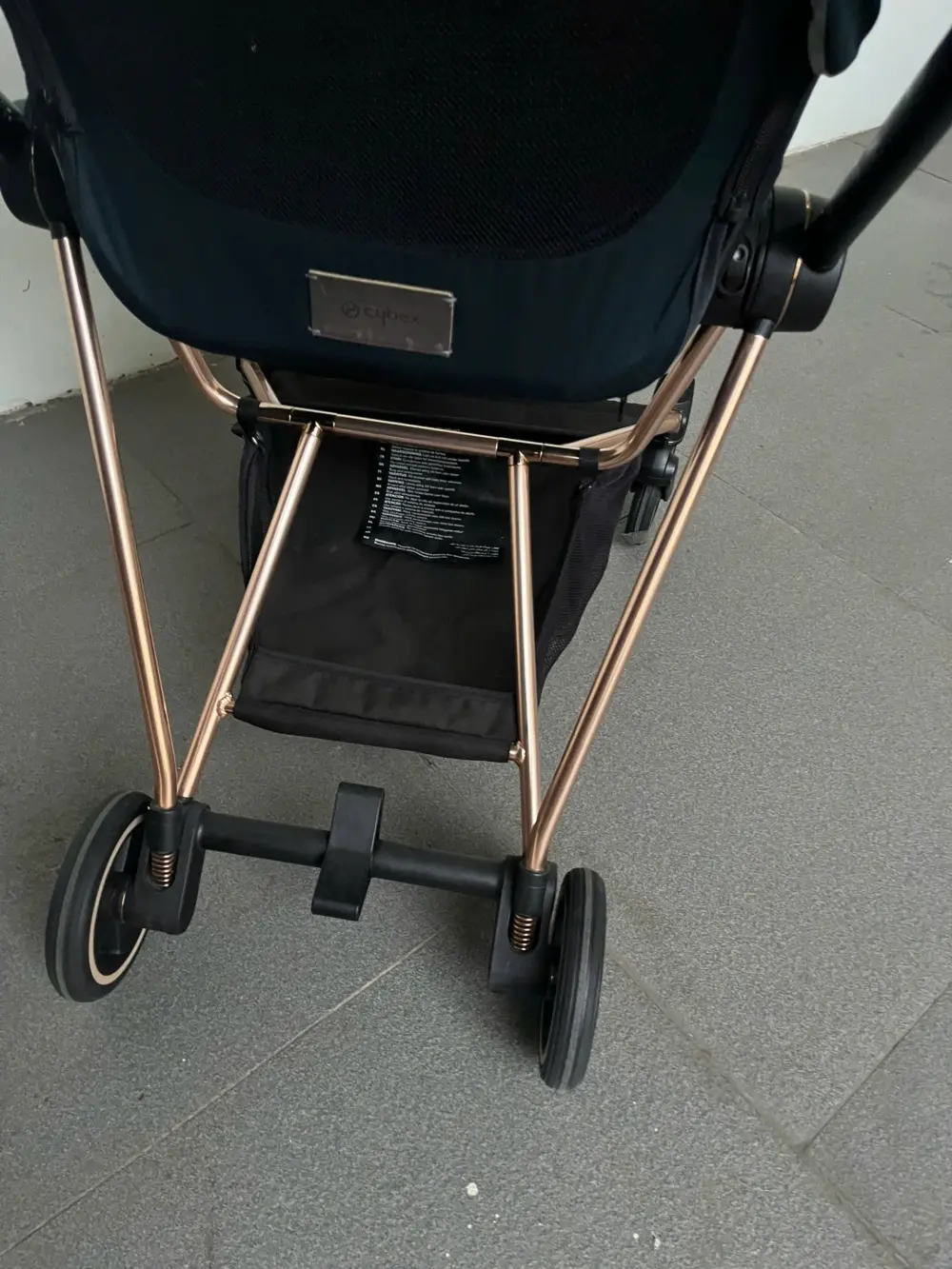Xe đẩy Cybex mios 2 màu đen khung rose gold (2) 0-4 tuổi tối đa 22kg - Ảnh 18