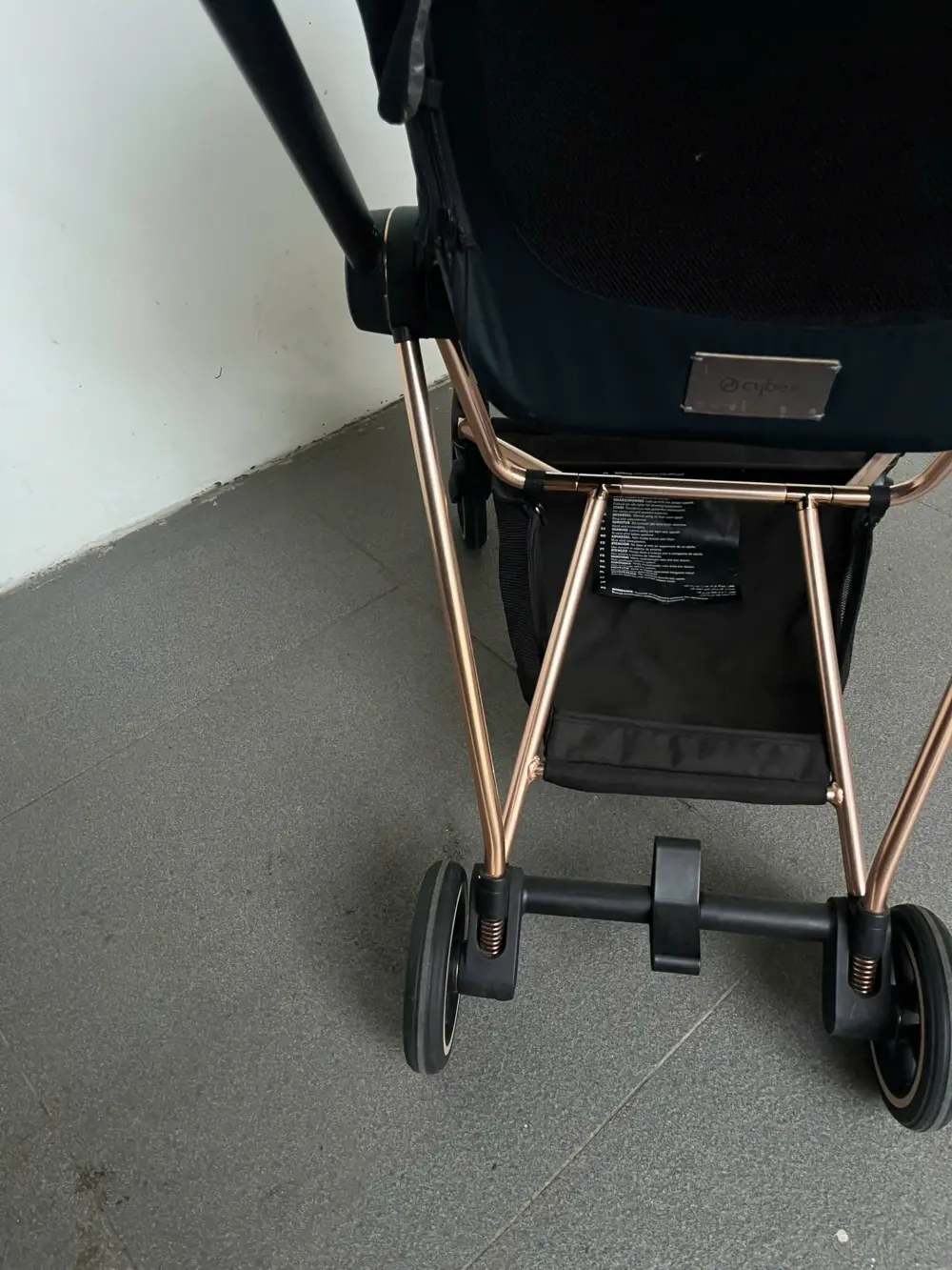 Xe đẩy Cybex mios 2 màu đen khung rose gold (2) 0-4 tuổi tối đa 22kg - Ảnh 19