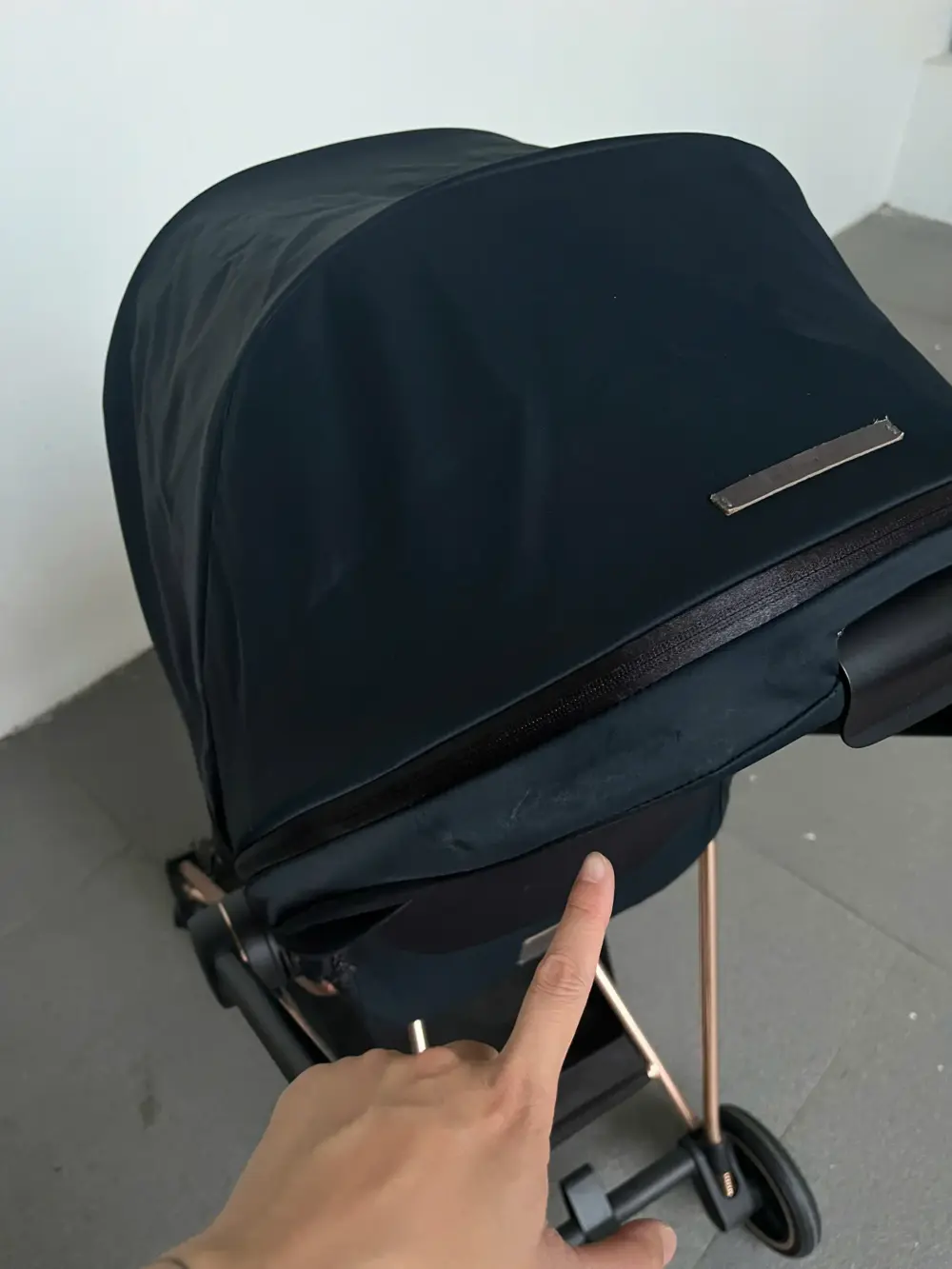 Xe đẩy Cybex mios 2 màu đen khung rose gold (2) 0-4 tuổi tối đa 22kg - Ảnh 22