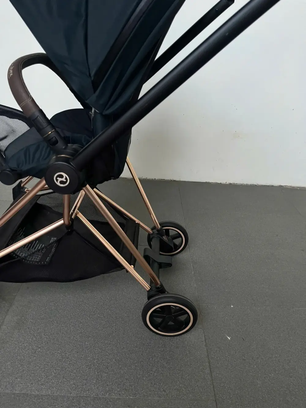Xe đẩy Cybex mios 2 màu đen khung rose gold (2) 0-4 tuổi tối đa 22kg - Ảnh 27