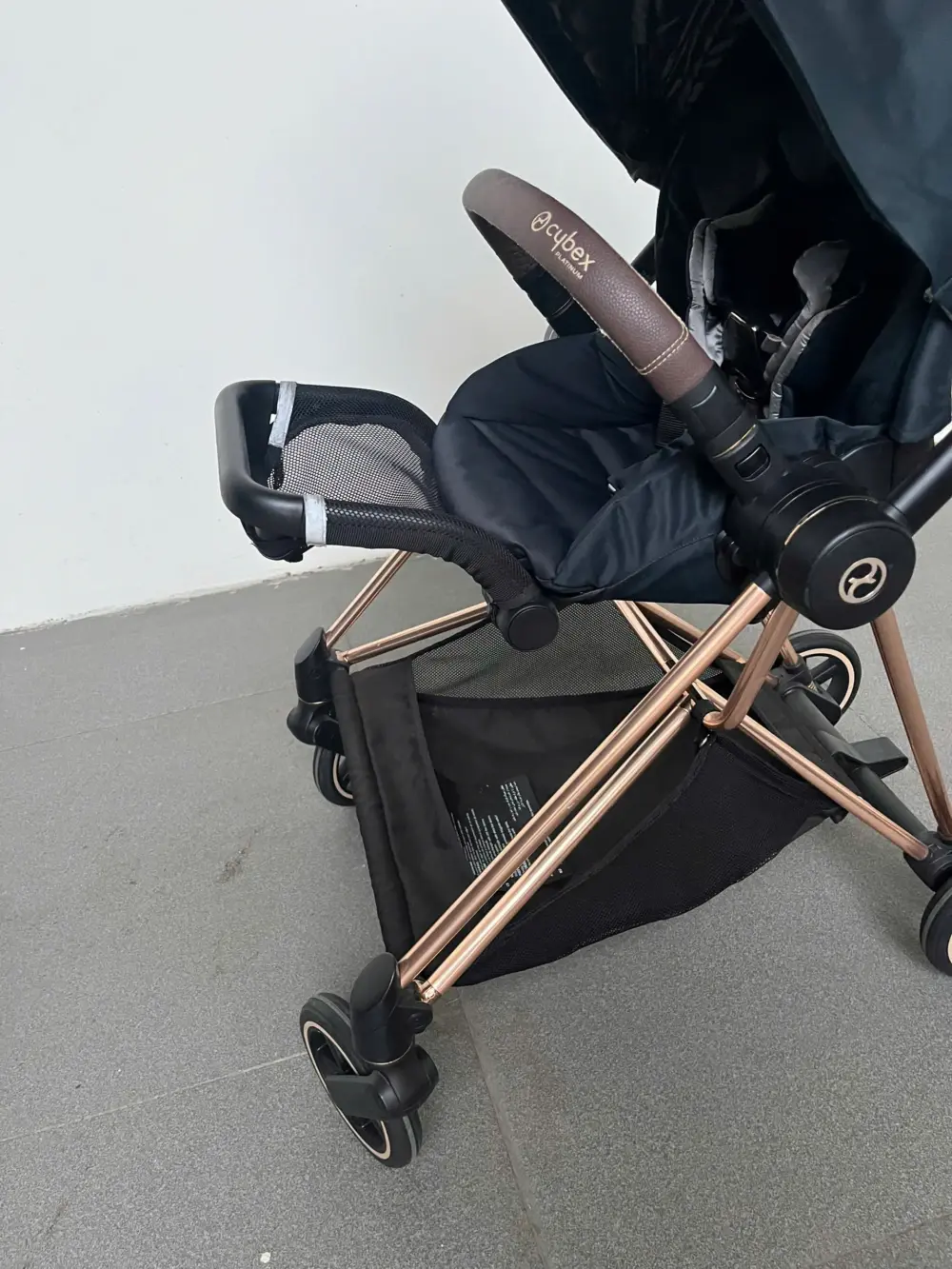Xe đẩy Cybex mios 2 màu đen khung rose gold (2) 0-4 tuổi tối đa 22kg - Ảnh 28