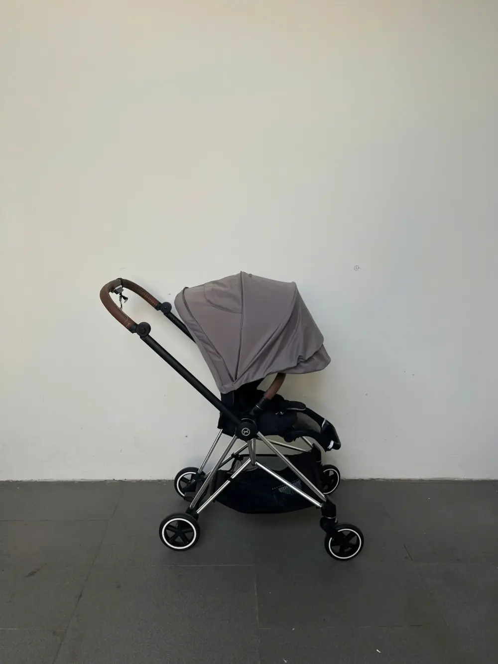 Xe đẩy Cybex mios 2 màu xám be khung bạc 0-4 tuổi tối đa 22kg - Ảnh 9