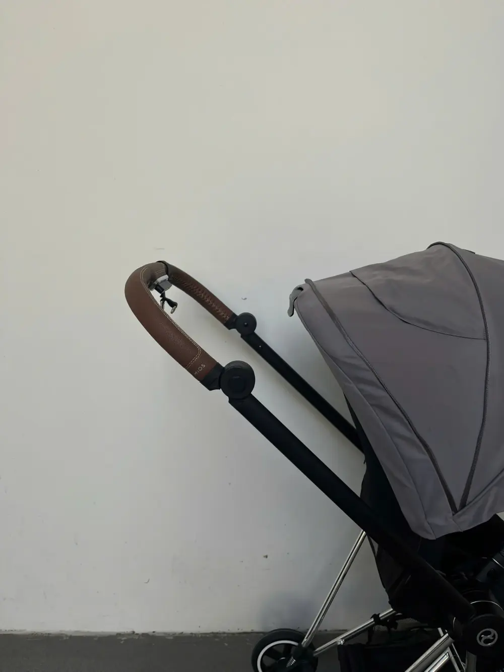 Xe đẩy Cybex mios 2 màu xám be khung bạc 0-4 tuổi tối đa 22kg - Ảnh 10