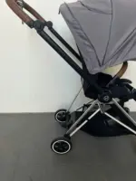 Xe đẩy Cybex mios 2 màu xám be khung bạc 0-4 tuổi tối đa 22kg - Ảnh 11
