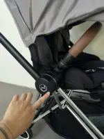 Xe đẩy Cybex mios 2 màu xám be khung bạc 0-4 tuổi tối đa 22kg - Ảnh 13