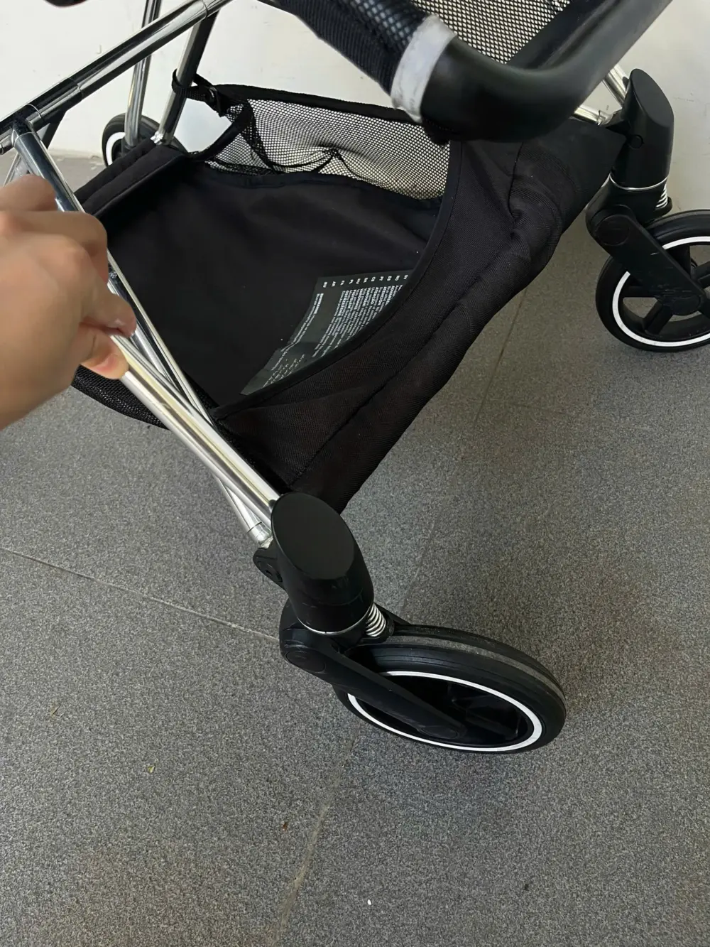 Xe đẩy Cybex mios 2 màu xám be khung bạc 0-4 tuổi tối đa 22kg - Ảnh 14