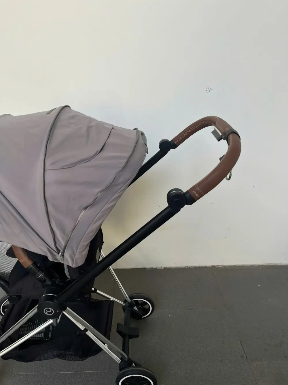 Xe đẩy Cybex mios 2 màu xám be khung bạc 0-4 tuổi tối đa 22kg - Ảnh 17