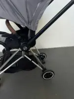 Xe đẩy Cybex mios 2 màu xám be khung bạc 0-4 tuổi tối đa 22kg - Ảnh 18