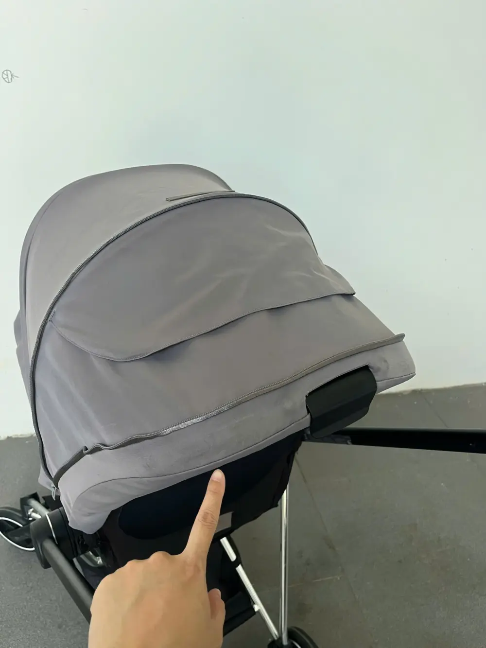 Xe đẩy Cybex mios 2 màu xám be khung bạc 0-4 tuổi tối đa 22kg - Ảnh 22