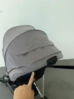 Xe đẩy Cybex mios 2 màu xám be khung bạc 0-4 tuổi tối đa 22kg - Ảnh 22