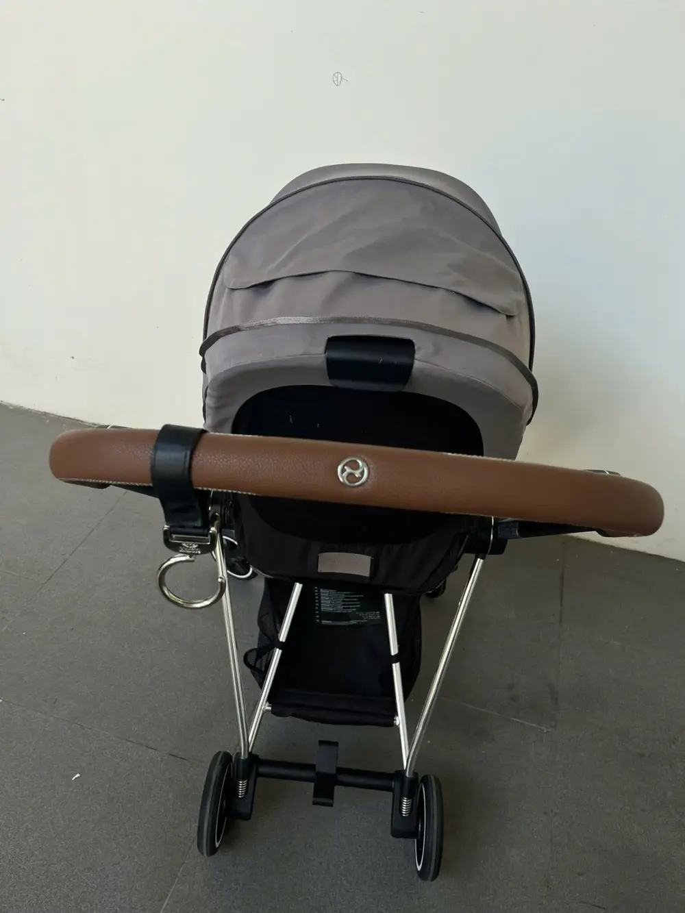 Xe đẩy Cybex mios 2 màu xám be khung bạc 0-4 tuổi tối đa 22kg - Ảnh 27