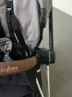 Xe đẩy Cybex mios 2 màu xám be khung bạc 0-4 tuổi tối đa 22kg - Ảnh 3