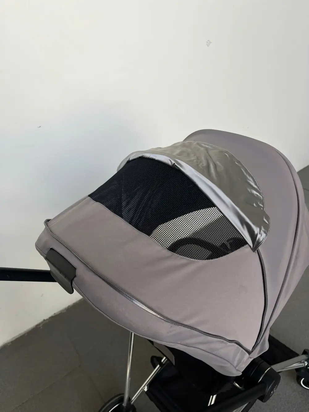 Xe đẩy Cybex mios 2 màu xám be khung bạc 0-4 tuổi tối đa 22kg - Ảnh 8