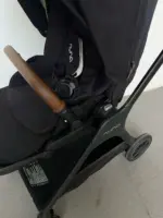 Xe đẩy Nuna triv màu đen khung đen (2) 0-4 tuổi tối đa 22kg - Ảnh 21