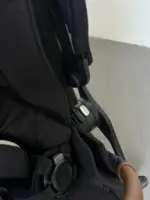 Xe đẩy Nuna triv màu đen khung đen (2) 0-4 tuổi tối đa 22kg - Ảnh 2