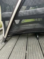 Nôi cũi lưới gấp gọn Nuna Sena Aire màu Charcoal (còn túi đựng hãng) & tặng kèm nệm cũi sơ dừa đặt làm riêng theo size nôi - Ảnh 15