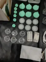 Máy hút sữa điện đôi Elvie Pump + kèm phụ kiện (còn box) - Ảnh 11