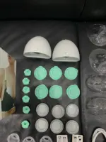 Máy hút sữa điện đôi Elvie Pump + kèm phụ kiện (còn box) - Ảnh 9