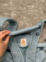 Địu em bé Ergobaby Omni Breeze màu xanh blue (còn box) - Ảnh 9