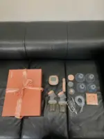 Máy hút sữa Hegen Softsqround màu hồng tặng kèm 2 phễu silicone size 25cm (Size: 22cm/25cm) - Ảnh 10