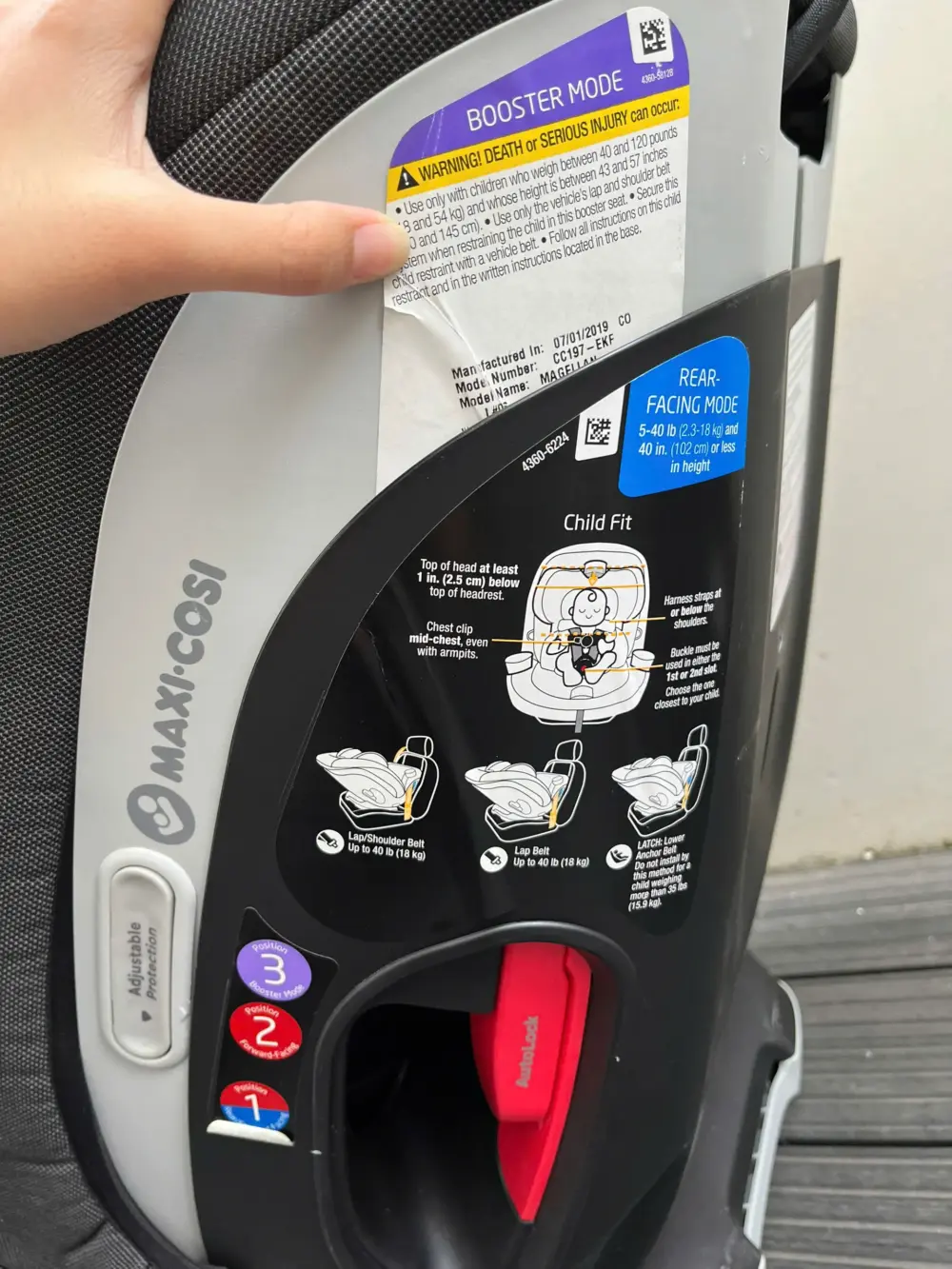 Ghế ô tô Maxi Cosi Magellan All in One 5in1 (sơ sinh đến 10 tuổi) - Ảnh 20