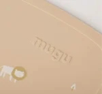 Tấm lót bàn ăn silicone Mugu hoạ tiết gấu màu be (no box) - Ảnh 5