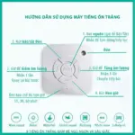 Máy tạo tiếng ồn trắng ( no box) - Ảnh 2