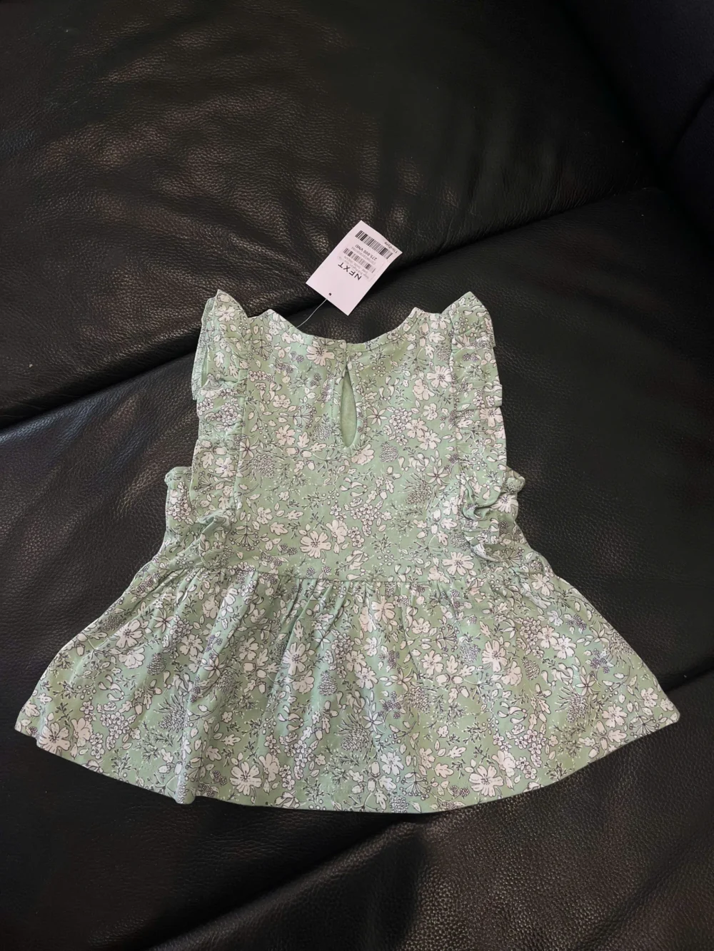 Áo xoè cánh tiên Next baby hoạ tiết hoa màu xanh ( size 18/24m, 3/4y, 4/5y, 5/6y, 6/7y) - Ảnh 3